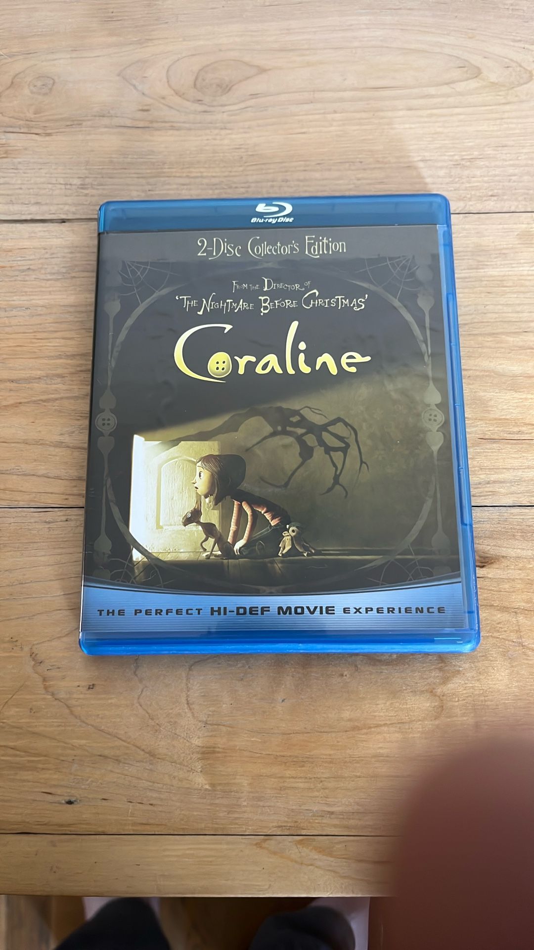Coraline 3D And Regular 2D Blu-ray
