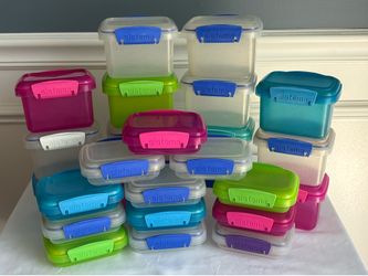 25 Sistema Food Storage Containers / School Lunch