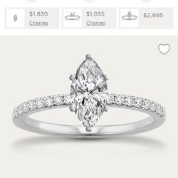 Marquise diamond ring