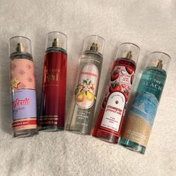 Bath And Bodyworks Assorted BodyMist 