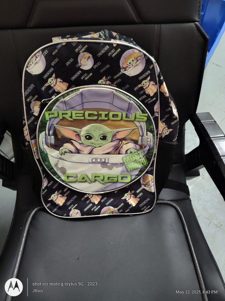 Yoda School Backpack