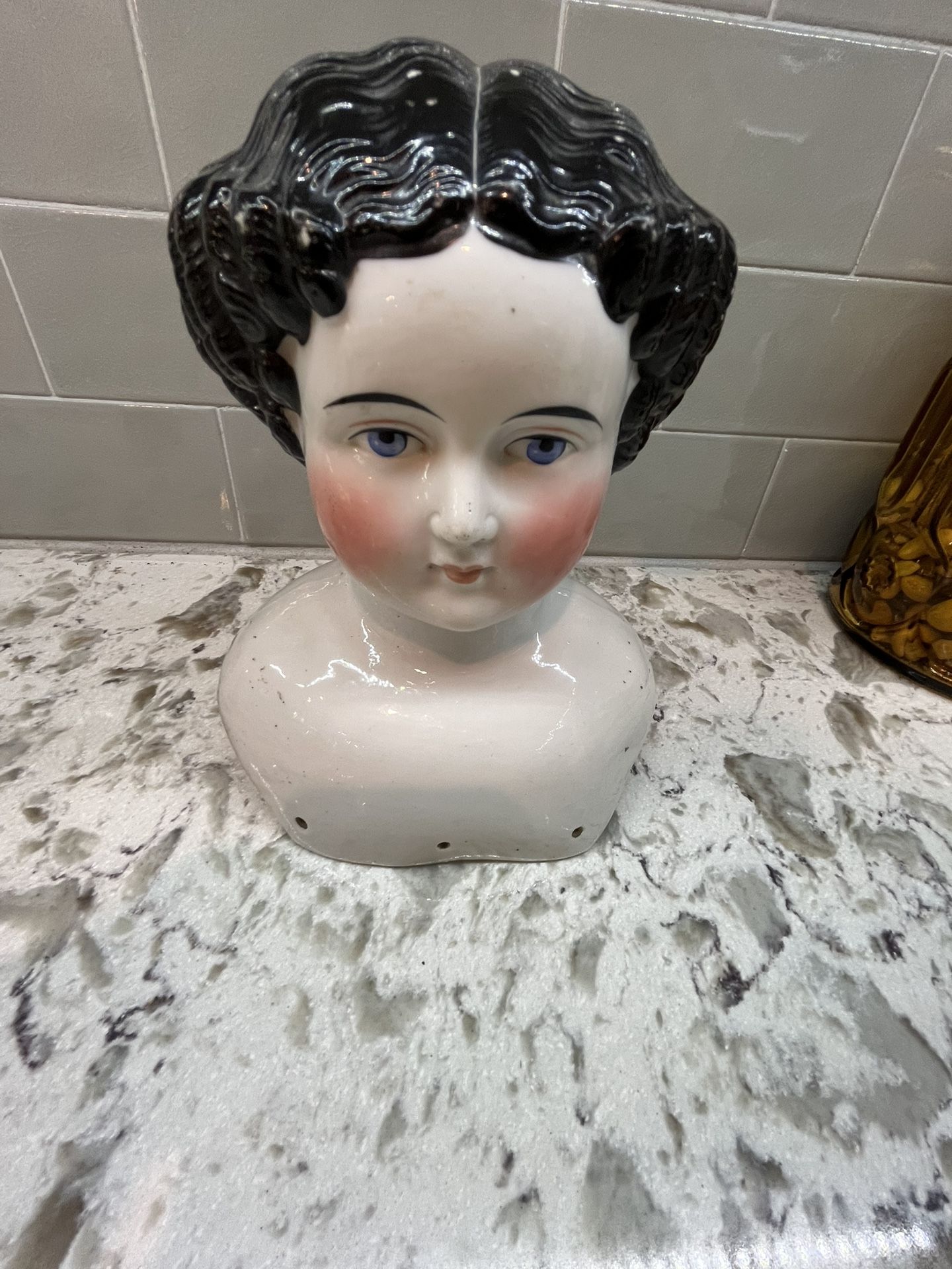 Porcelain Antique Doll Head