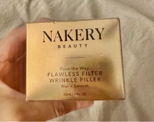 Nakery Beauty pave the way, flawless filter, wrinkle filler