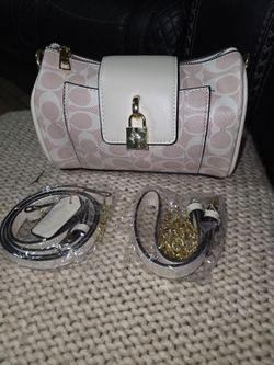 beautiful beige bag