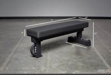 Rep fitness flat bench