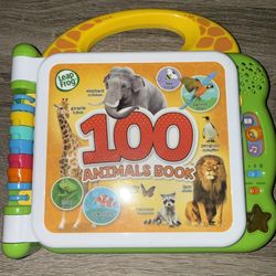  LeapFrog “100 Animals” Interactive Learning Book 🐘
