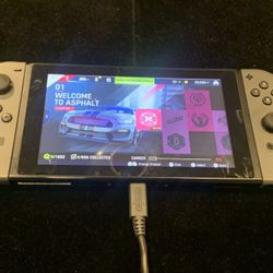 Nintendo HAC-001 32GB Switch Console - Black + Power Supply 