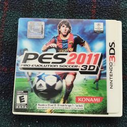 Pro Evolution Soccer 2011 3D (Nintendo 3DS, 2011)