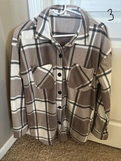 Women’s Button Down Long Sleeve Shirt-Size Medium