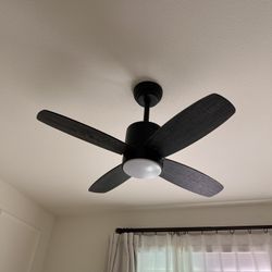 Remote Controlled LED Room Fan