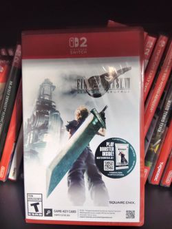 FINAL FANTASY VII REMAKE INTERGRADE (with Exclusive Magic: The Gathering Final Fantasy Booster Pack) - Nintendo Switch 2