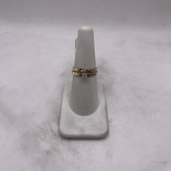 14kt Gold Duo Diamond Engagement Style Ring Set