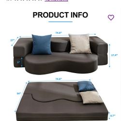 Memory Foam Bed/sofa 