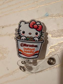 BADGE REEL HLLO KITTY