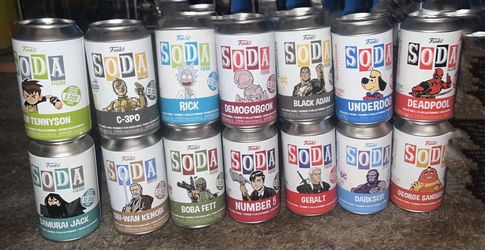 Funko Soda Lot 