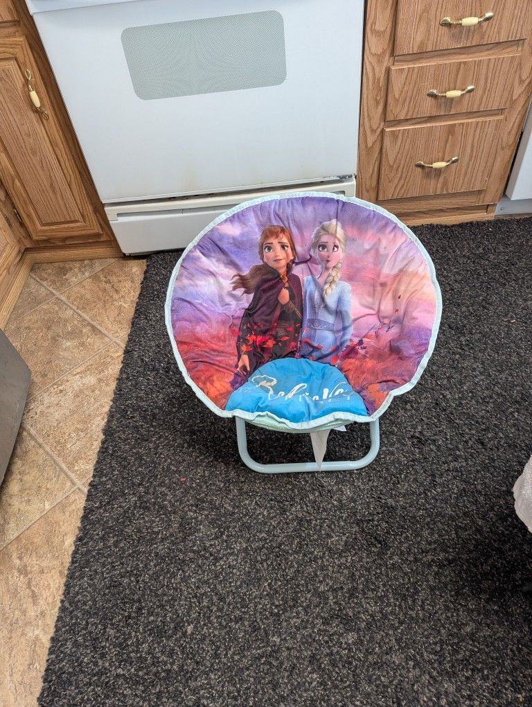 Kids saucer chair Frozen