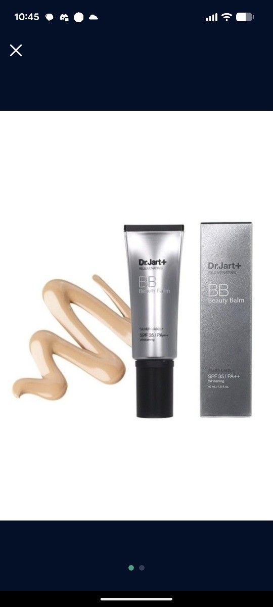 Dr. Jart+ Silver Label Rejuvenating Beauty Balm BB Cream SPF 35 PA++ light Beige (KOREA)