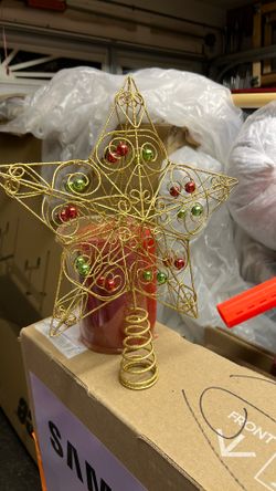 Christmas star for tree