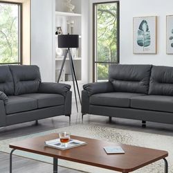 Vinca Red Living Room Set

