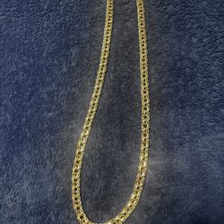 10k gold chain chino link versace design