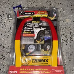 Trimax Universal Wheel Chock Lock
