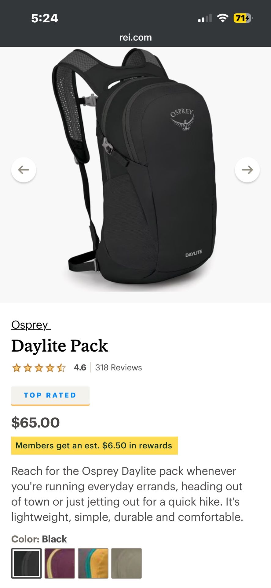 Osprey Daylight Backpack