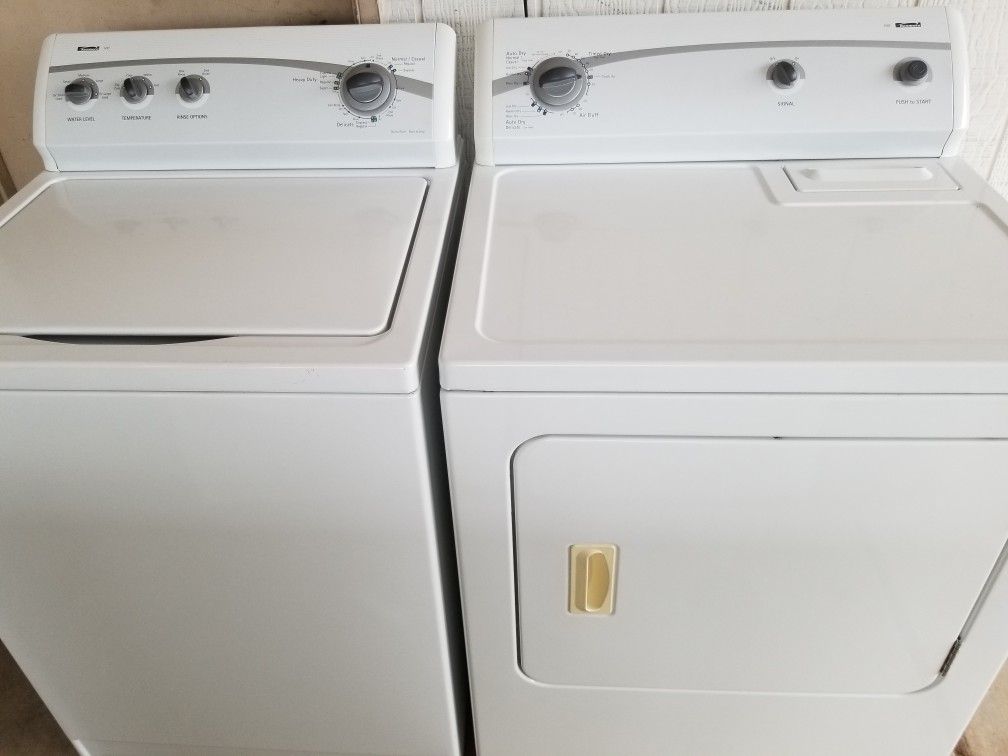 Kenmore washer And Dryer 