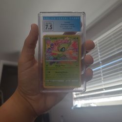 2 Cgc Graded Cards A 8.5 Yveltal And A 7.5 Celebi, Amazing Rare From The Shining Fates Set
