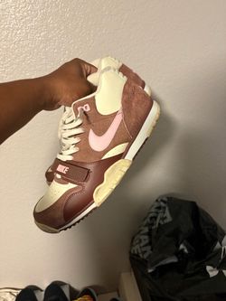 Nike Air Trainer 1 Brown Pink Sneaker $40 size 13