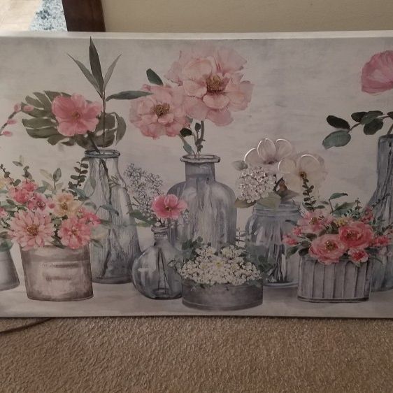 Flower Vase Wall Decor