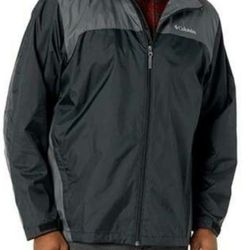 Brand NEW Comfy Columbia Waterproof Rain Jacket w tags (Large or XL) Black 