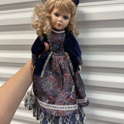 Vintage Porcelain Doll