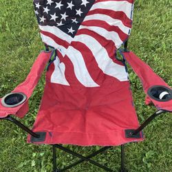 2 Camp Chairs-used But Still Have Life-reduced $5