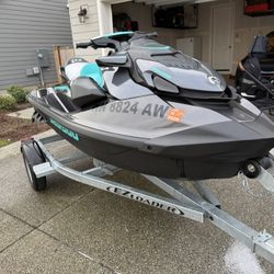 2024 Seadoo GTR 230 PWC with EZ Load Trailer 