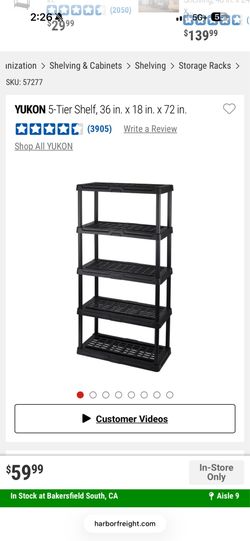 Black shelf’s