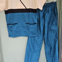 NURSE SCRUB UNIFORM SET *FIRM Price