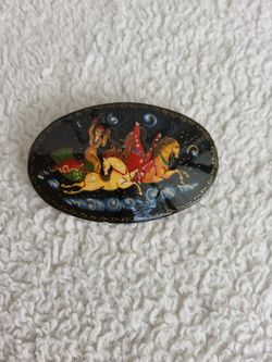 Handmade vintage Russian Pin