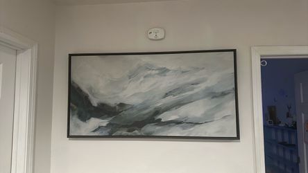Project 62 "High Mountain Morning" Framed Canvas Print.