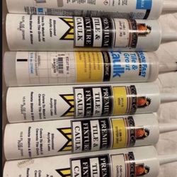 New Color Caulk Assorted Colors Sanded Premium Tile Grout And Fixture Caulk