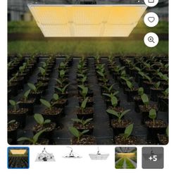 6 Panel LED Grow Light