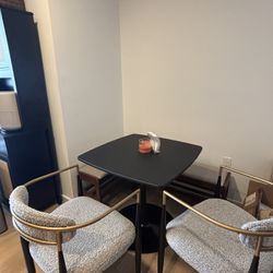 Black Dining Table
