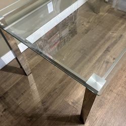 Very Sturdy Glass Dining Table