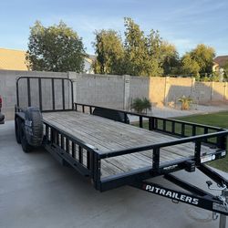2025 PJ 20ft Utility Trailer