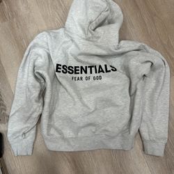 Essentials Fear Of God Hoodie Light Oat
