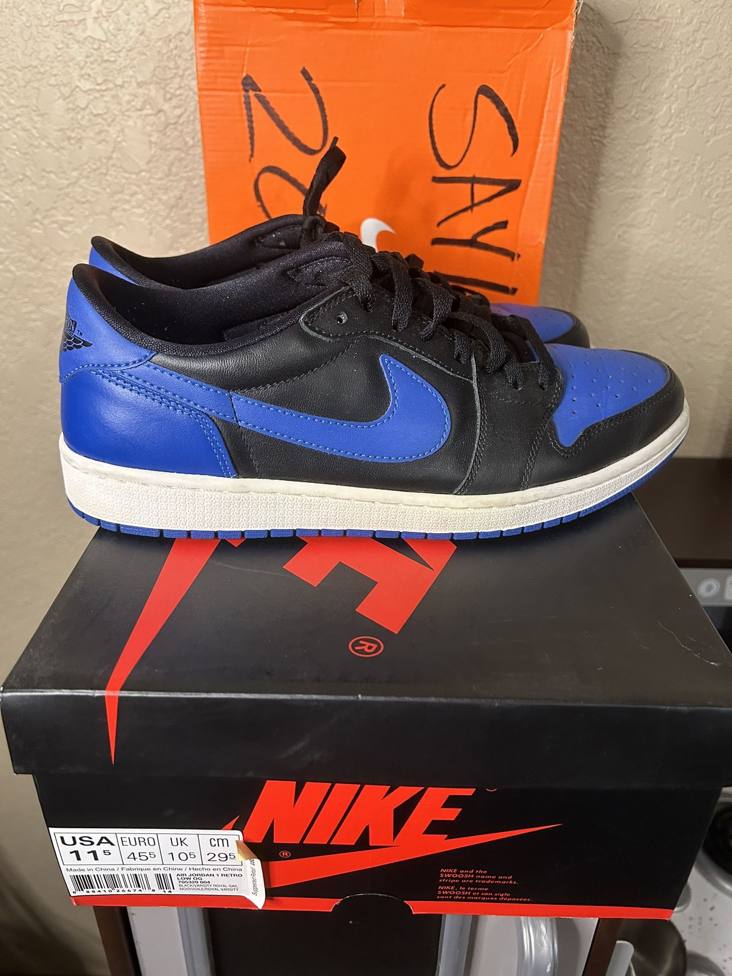 Air Jordan 1 Low Royal RARE