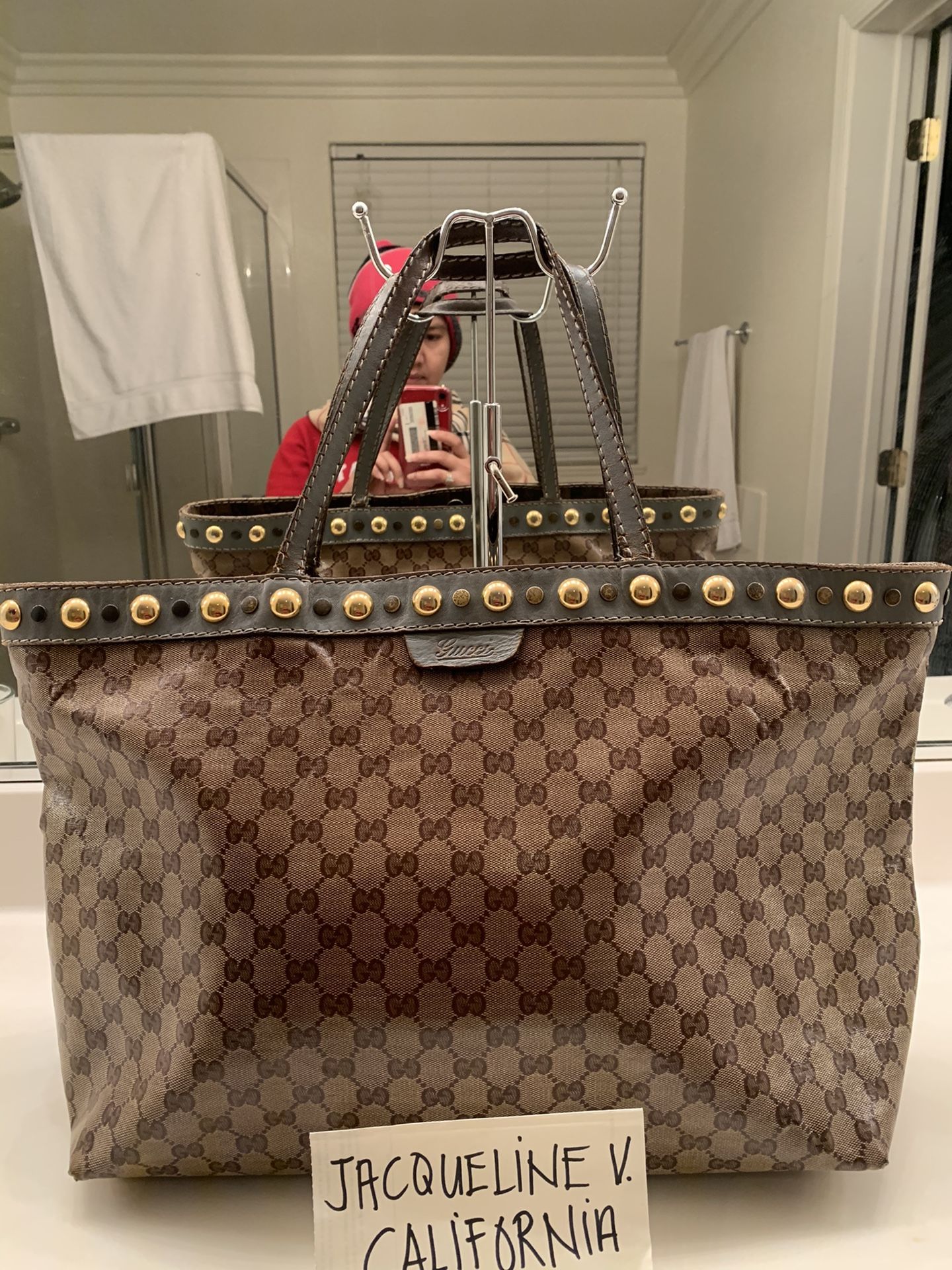 Authentic Gucci tote bag