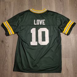 Packers Jordan Love Jersey Medium #10