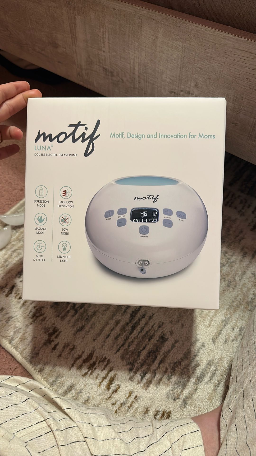 Motif Luna double electric breast pump
