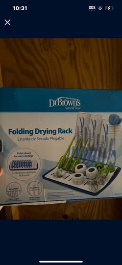 Folding Drying Bottle Rack 