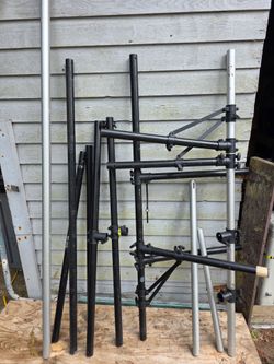 Mobile farm for scenic lighting / Stand for lighting equipment